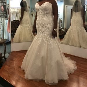 Kitty Chen Mocha Wedding Gown.